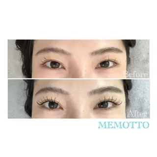 マツエク・マツパ MEMOTTO CHIHIROのマツエク・マツパデザイン