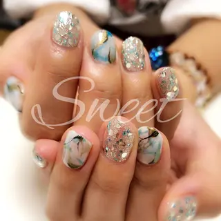 ネイル sweet 仲野陽子のネイルデザイン