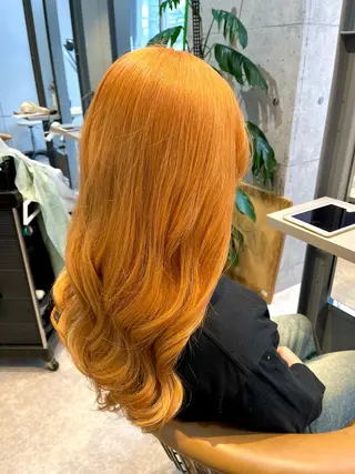 ロング カラー うしだ かおるのヘアスタイル