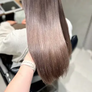 カラー ︎︎🌟韓国艶カラー ︎🌟璃奈 (ﾘﾅ)のヘアスタイル