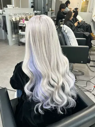 ロング カラー Cielro【 シェイロ 】所属・Cielro/ダブル カラー/西田咲希のヘアスタイル