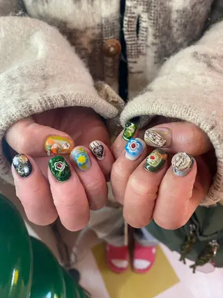 ネイル .unff所属・hana (..)個 性派/メンズネイル◎のネイルデザイン