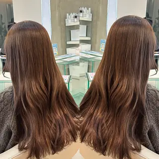 ロング MODEK's アヤナのヘアスタイル