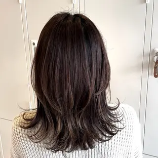 ミディアム 奈良/登美ヶ丘/ Yutaのヘアスタイル