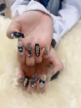 ロング 💜MIYA nail川崎店のネイルデザイン