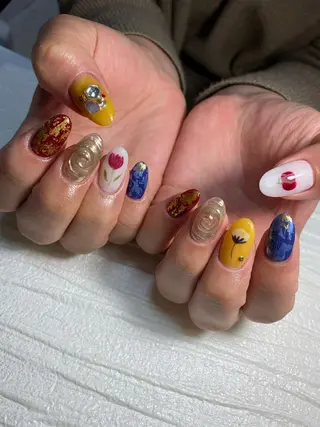 ネイル 坂上 万奈のネイルデザイン