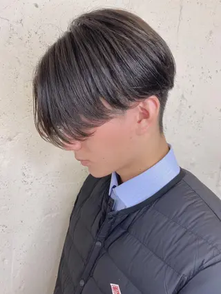 ショート カラー パーマ メンズ Lit.富士 久保田風太のヘアスタイル