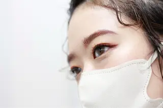 アイブロウ 顔まわりデザイン🌿 ふじこのヘアスタイル