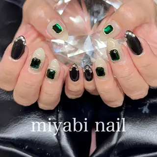 ネイル miyabi nail 桂川駅近くのネイルデザイン