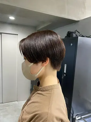 ショート カラー 田代 佳穂のヘアスタイル