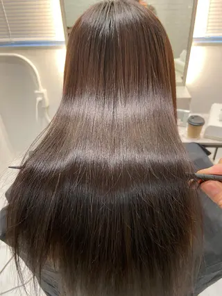 ロング ツバサ 髪質改善のヘアスタイル