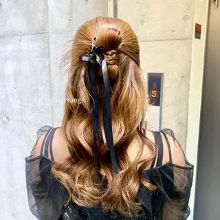 ヘアアレンジ 個性派ヘアアレンジ 🎀✨Ainaのヘアスタイル