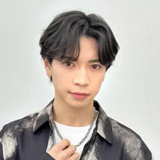 ミディアム パーマ 【池袋店 店長】伊藤 昂樹/曲がる縮毛矯正のヘアスタイル