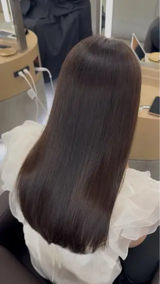 レイヤー×髪質改善 ×透明感/杉田 圭のヘアスタイル