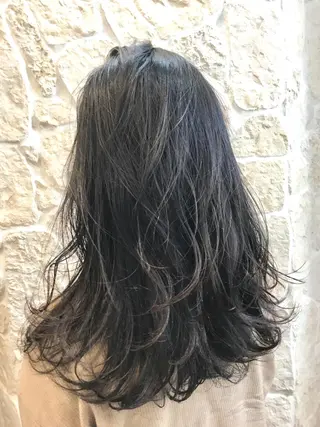 セミロング AMNESIA たまプラーザ所属・Topstylist 大図 遥輝のヘアスタイル