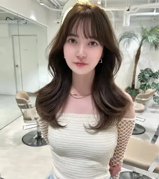 ロング カラー ❄️暗髪/透明感❄️ /reyのヘアスタイル