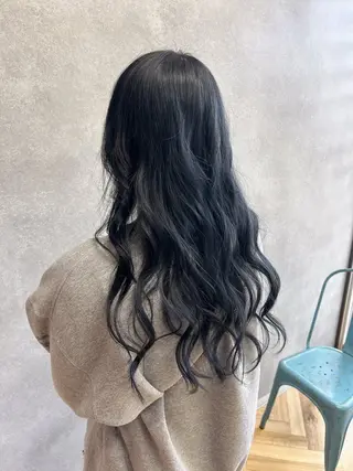 ロング カラー 伶風/ボブ/ ヘーゼルベージュのヘアスタイル