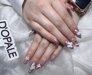 ネイル D‘OPALEサロン所属・長さ出し専門店 上野kkのネイルデザイン