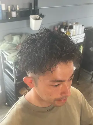 ショート crayon:case所属・上田 幸駿のヘアスタイル