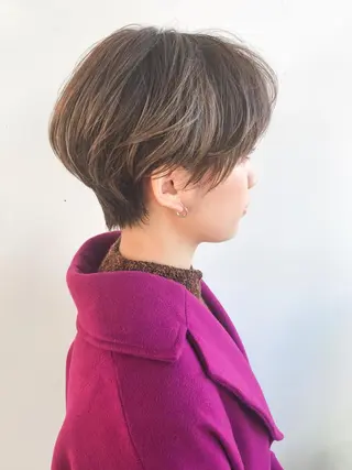 ショート カラー ショート/レイヤー なら石井知希のヘアスタイル
