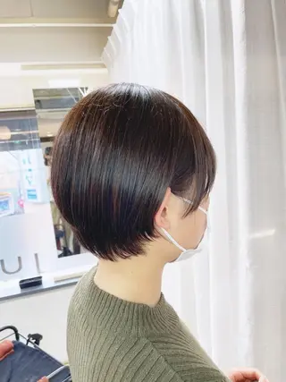 ショート 大人艶カラー/ ショートカット　辻岡のヘアスタイル