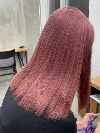 ロング カラー 🫐寒色系カラー 🫐ヤマナカリリカのヘアスタイル
