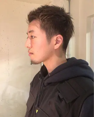 カラー メンズ パーマ美容師 hanaのヘアスタイル