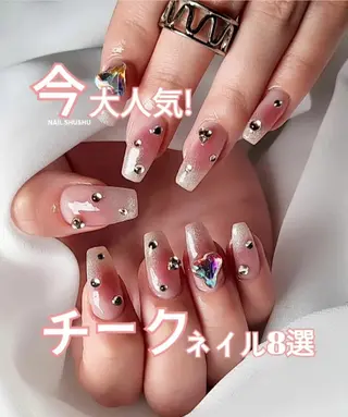 ネイル 3dパーツ/流行り 👧shushu❤️のネイルデザイン