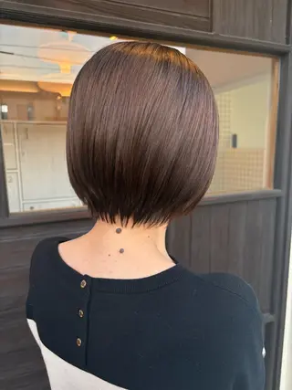 ショート カラー 松田 遥香のヘアスタイル
