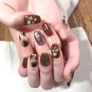 ネイル kiii.__ ✴︎*のネイルデザイン