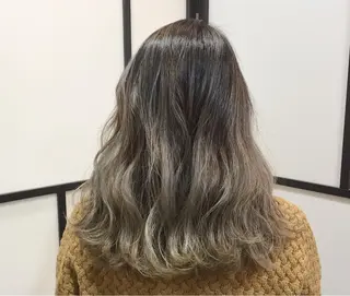 セミロング カラー 🌈髪質改善カラーの 🌈坂本侑樹のヘアスタイル