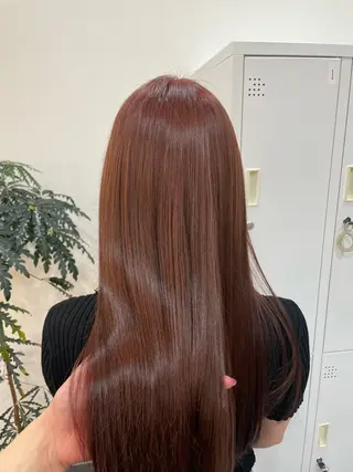 ロング カラー ヘアアレンジ hair terrace M所属・郡山/透明感カラー /馬場アンドレアのヘアスタイル