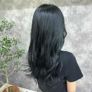 ロング カラー SHUN/ブリーチ/ カラー/臼井/佐倉のヘアスタイル