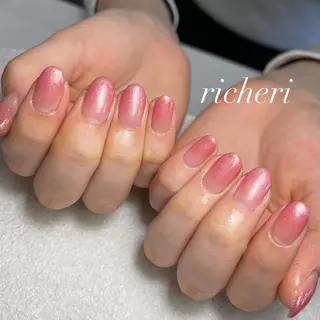 ミディアム ネイル richeri beautyのネイルデザイン