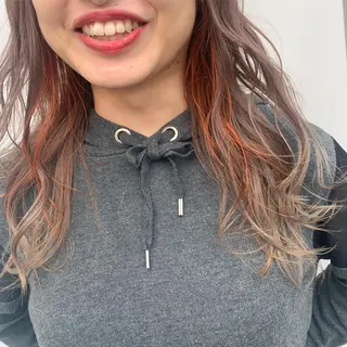 セミロング カラー 中目黒🌼 🌼ハナのヘアスタイル