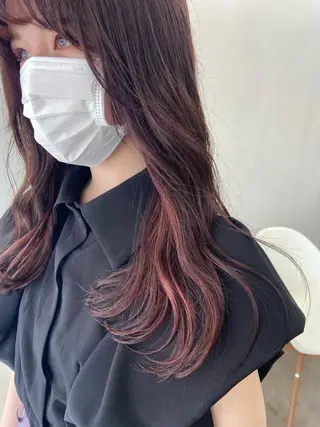 ロング SUNC🍀大熊 花奈絵🍀のヘアスタイル