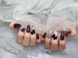 ネイル ラベンダー💖日暮里 ルル💖ネイルのネイルデザイン