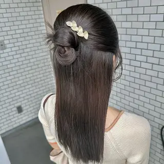 ロング ヘアアレンジ 🎀韓国ヘアメイク /参列ヘア/neneのその他イメージ