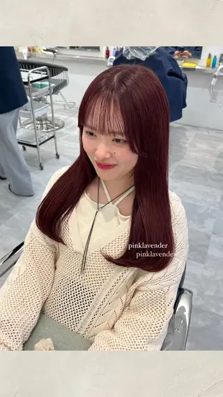 ロング カラー ParveMix ♡白神みやびのヘアスタイル