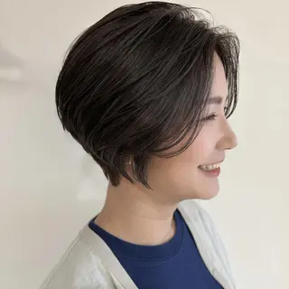 ショート Halo/長居美容室 似合わせカット/ロキのヘアスタイル
