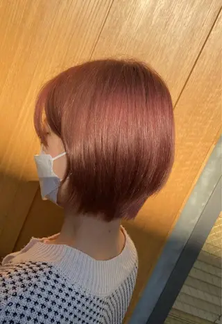 ショート カラー Rosso東川口店所属・米田 瑠夏のヘアスタイル