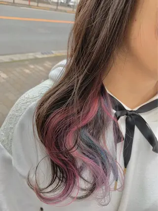 ミディアム カラー MARLE 今里店のヘアスタイル