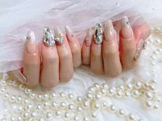 ロング Nailsalon Angeのネイルデザイン