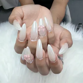 ネイル 🎀nana🫧 ワンホンネイル🎀のネイルデザイン