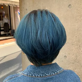 ショート カラー まろやかカラー🤎 みなとまほのヘアスタイル