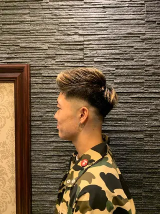 ショート ヘアアレンジ メンズ カット無料 今野卓杜のヘアスタイル