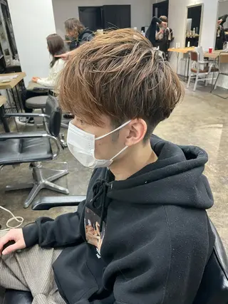 ショート メンズ メンズパーマ メンズ特化ryoのヘアスタイル