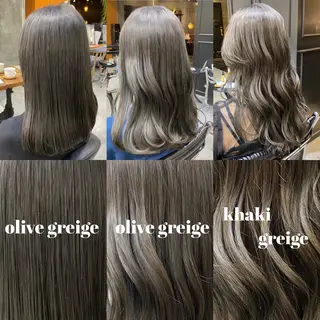 カラー Ms.CHARM所属・透明感カラー🌿 グレージュ🐺陽介のヘアスタイル
