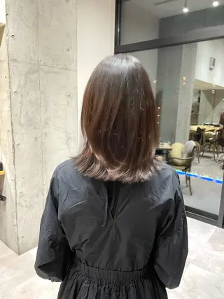 ミディアム ✨透明感カラー 恵比寿HAYATO✨のヘアスタイル