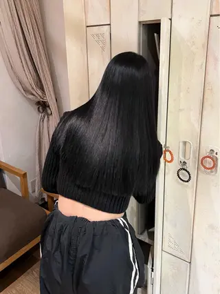 ロング カラー KNACK 天王寺美容室のヘアスタイル